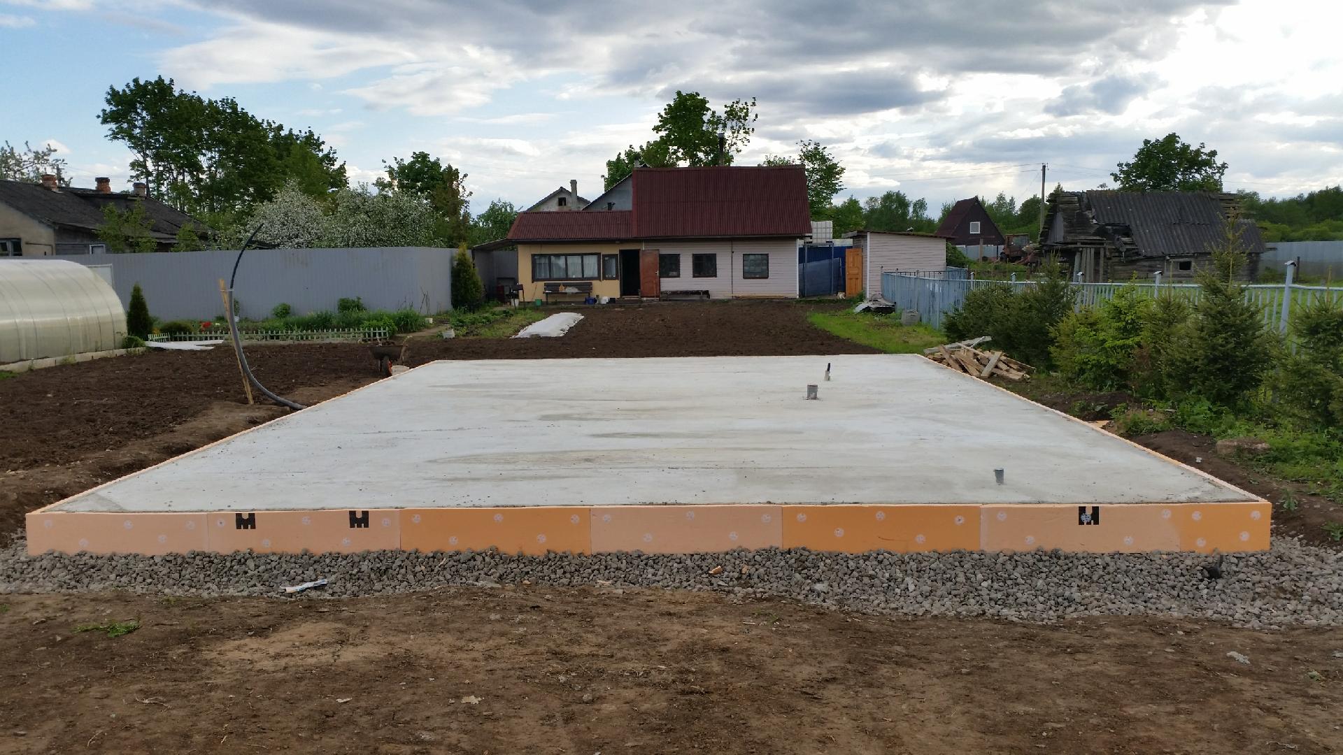 Монолитная плита